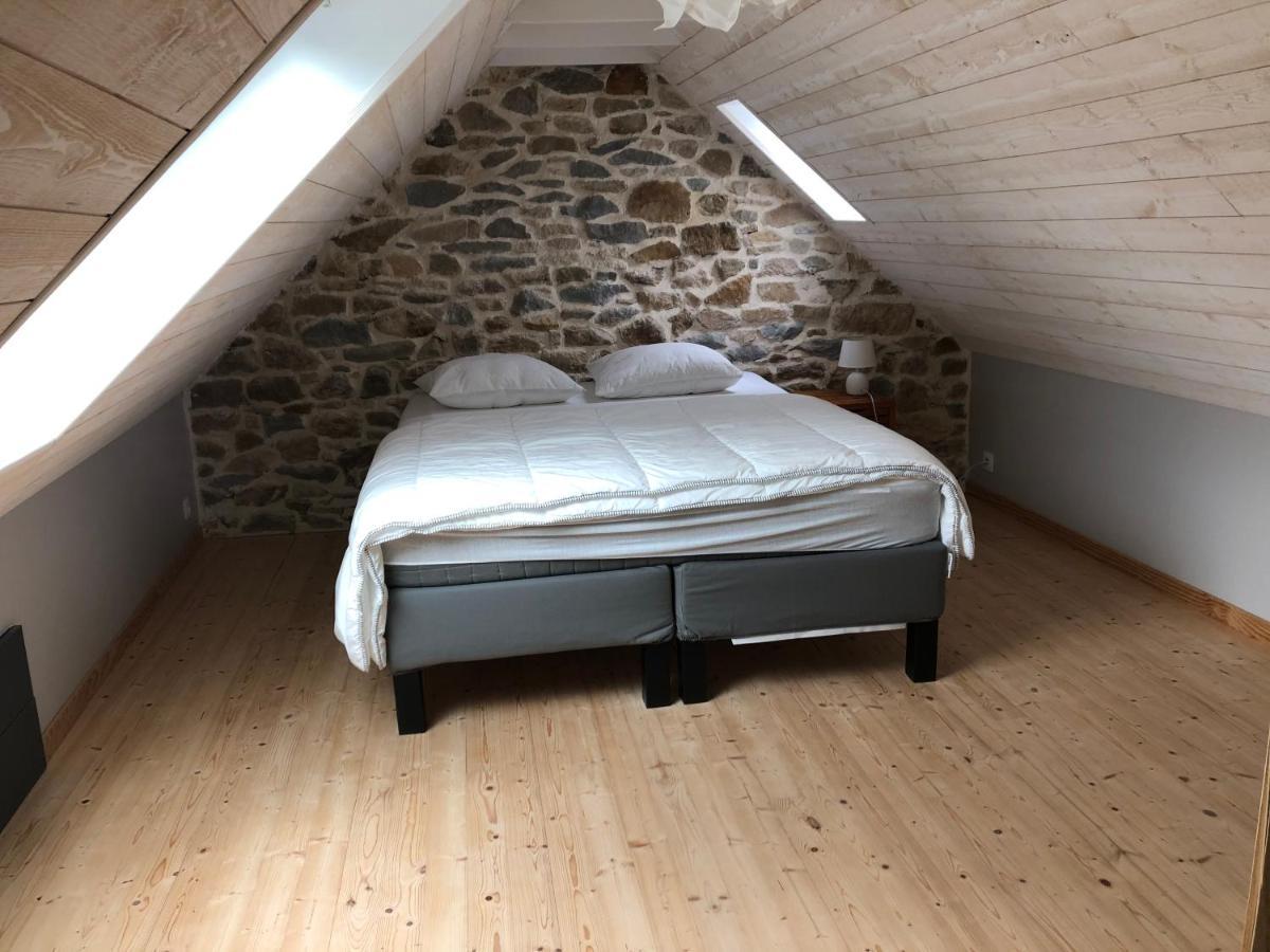 Charmante Petite Maison Rostiviec Bord De Mer Loperhet المظهر الخارجي الصورة